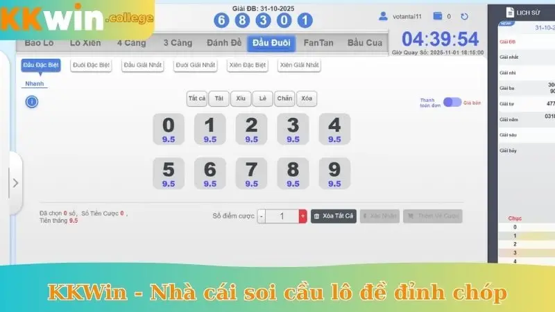 KKWin - Nhà cái soi cầu lô đề đỉnh chóp