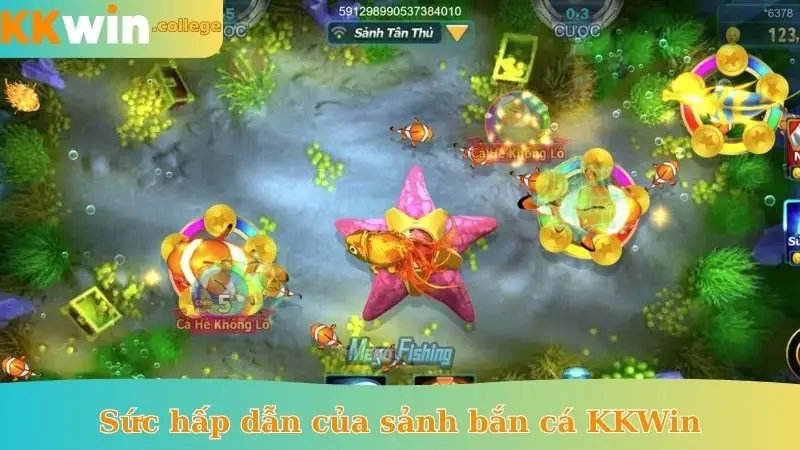 Sức hấp dẫn của sảnh bắn cá KKWin